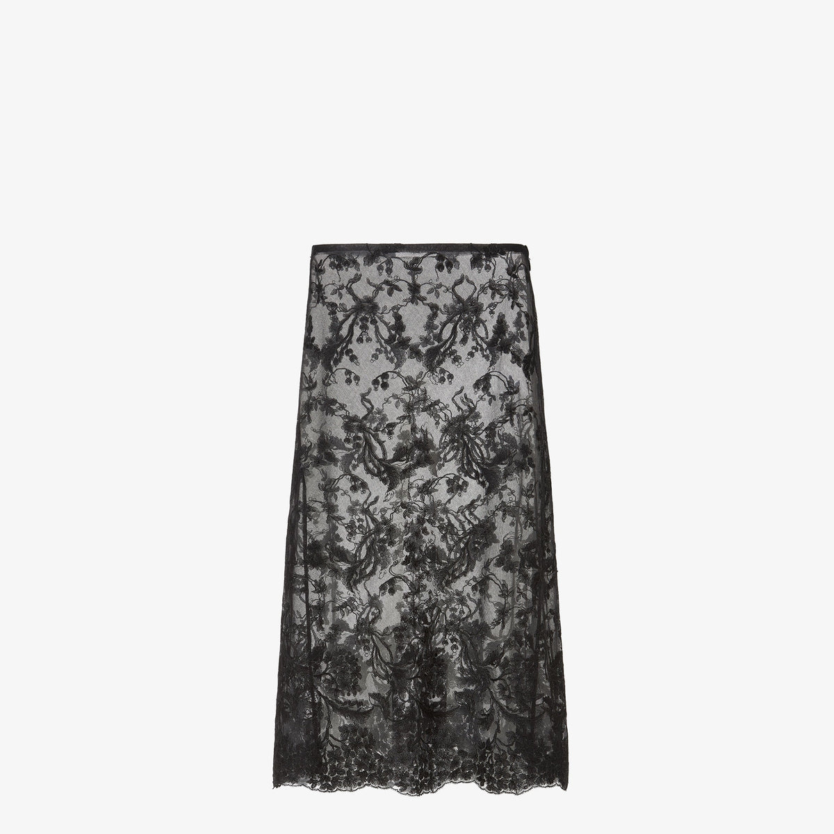 Skirt Black Peonia Lace Skirt
