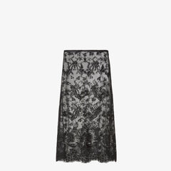 Skirt Black Peonia Lace Skirt