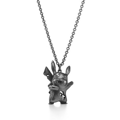 Tiffany & Arsham Studio & Pokémon Pendant in Oxidized Sterling Silver with Diamonds