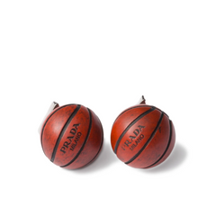 Prada Basketball Earrings