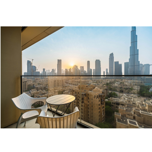 High-End Apt w/ Direct Burj Khalifa Views