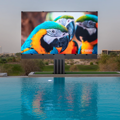 C SEED Outdoor HLR TV - Available in 144" and 201" screen sizes