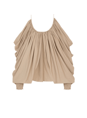 Strappy Cotton Blouse