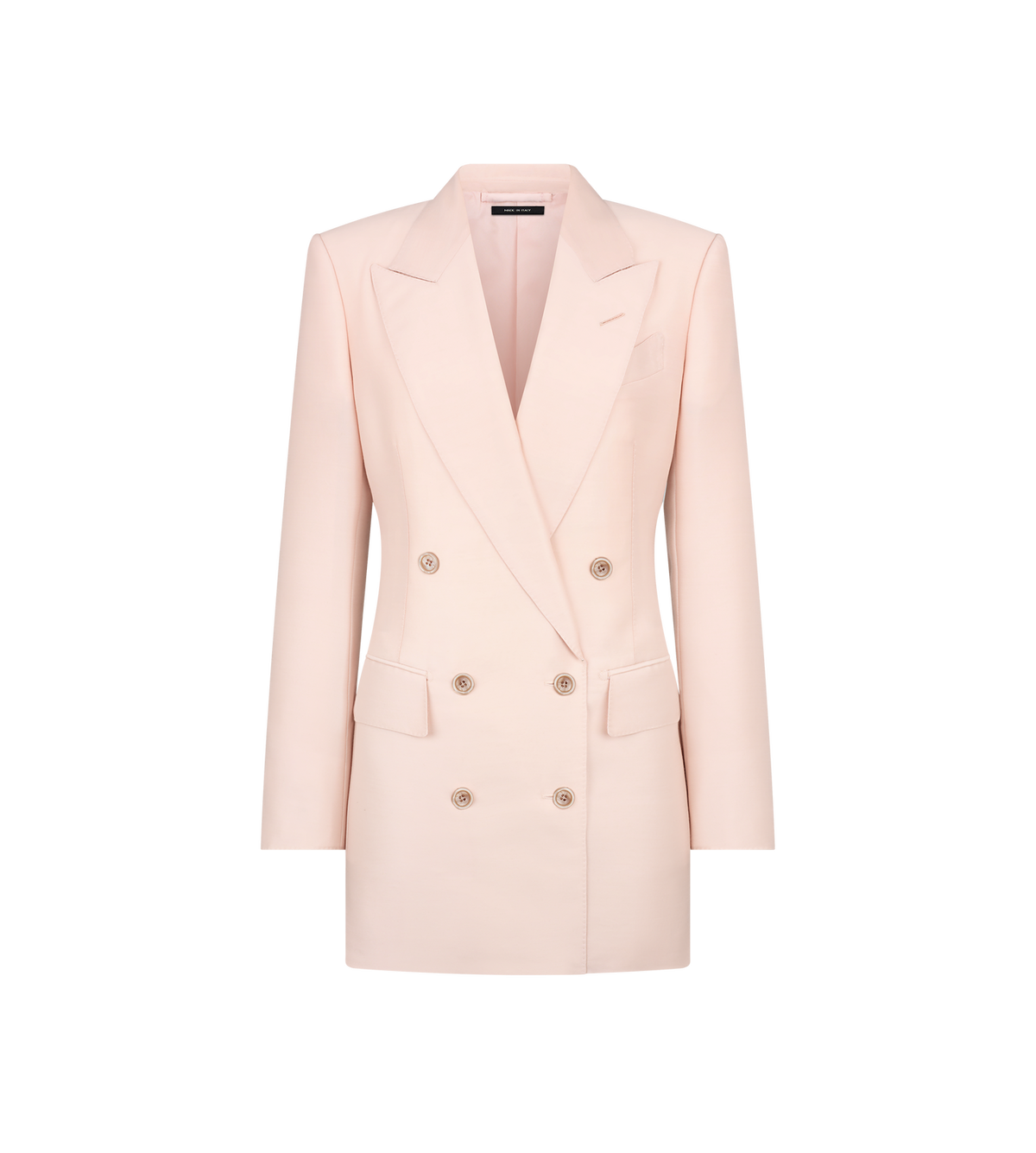 Double Breasted Peak Lapel Jacket