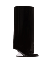 Wedge Calfskin Leather Boots
