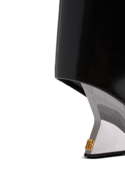 Wedge Calfskin Leather Boots