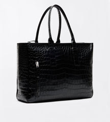 Soft Printed Croc Victor Tote