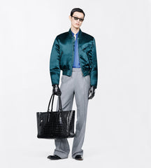 Soft Printed Croc Victor Tote