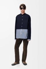 Shirt In Cotton Twill And Poplin