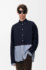 Shirt In Cotton Twill And Poplin