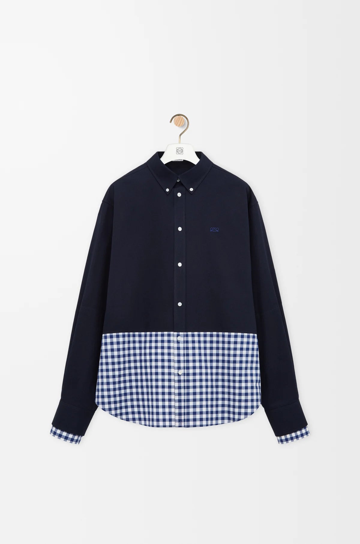 Shirt In Cotton Twill And Poplin