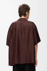 Short Sleeve Shirt In Silk