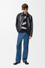 Anagram Baggy Jeans In Denim