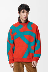 Sweatshirt In Wool And Cotton