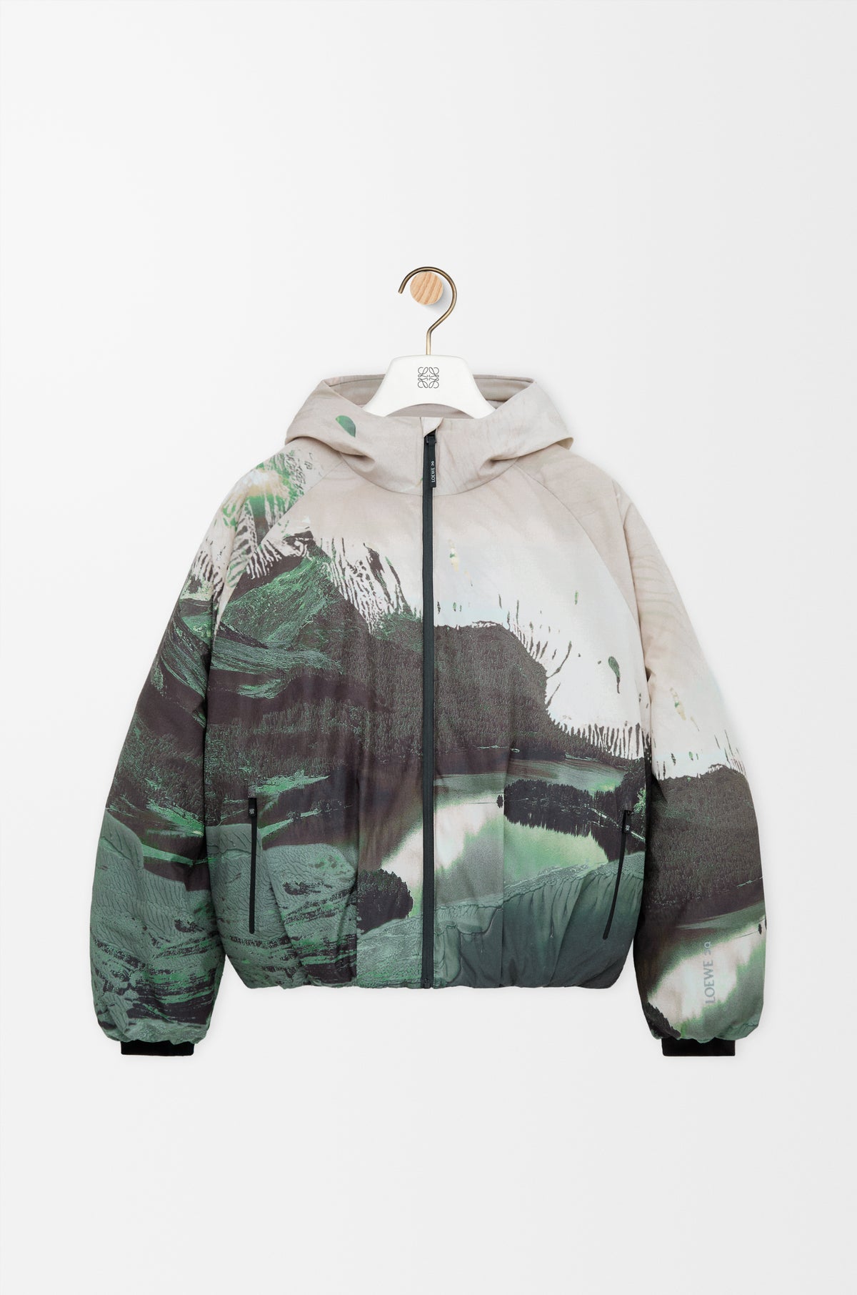 Puffer Jacket In Technical Shell