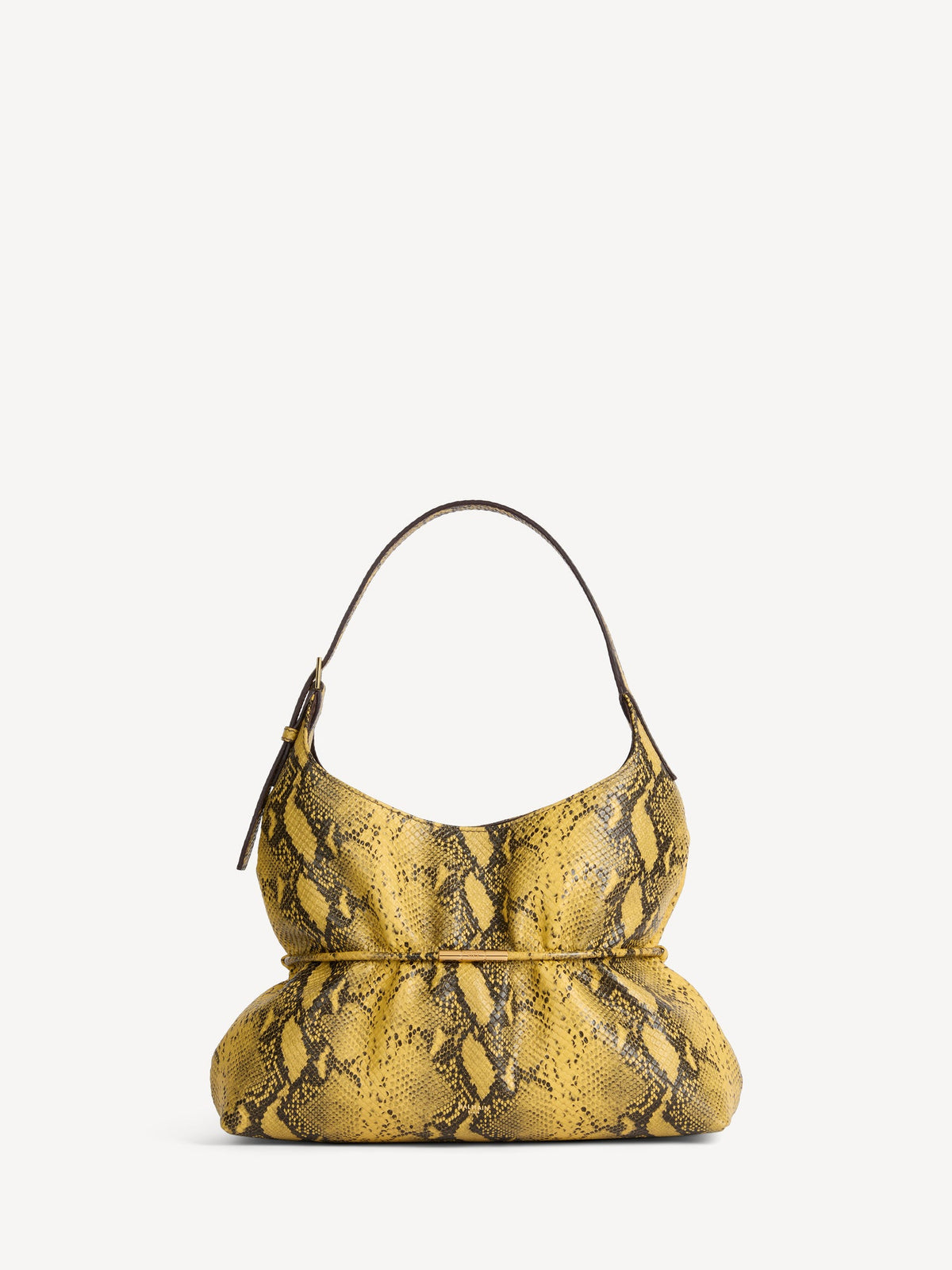 Sphynx Medium Bag In Python-effect Leather