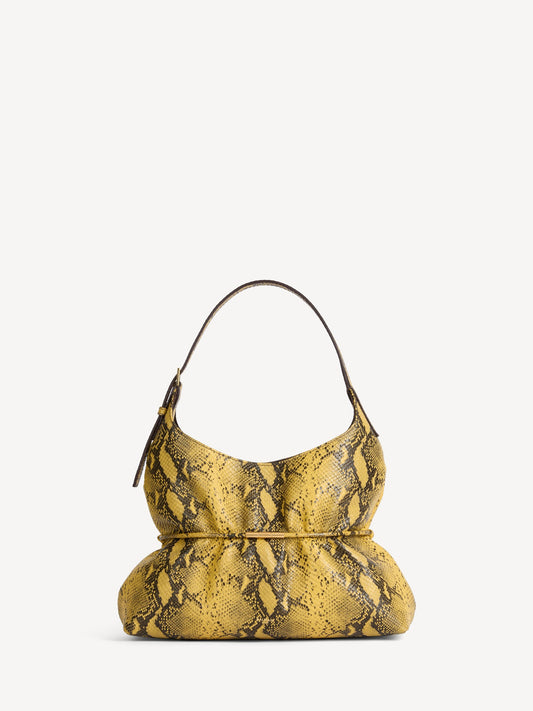 Sphynx Medium Bag In Python-effect Leather