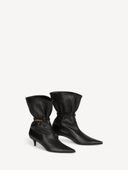 Sphynx Smooth Leather Ankle Boots