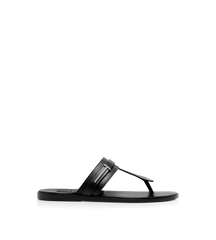 Smooth Leather T-sandal