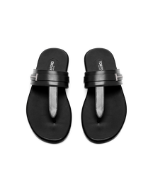 Smooth Leather T-sandal