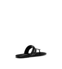 Smooth Leather T-sandal
