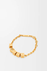 Pebble Cube Bracelet In Sterling Silver