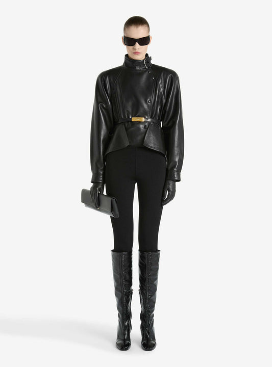 Lambskin signature jacket