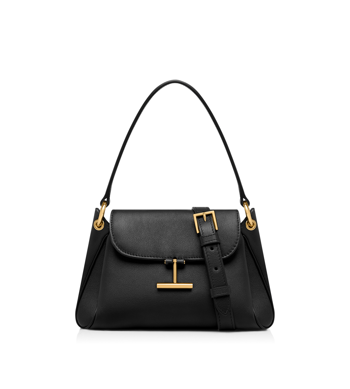 Natural Grain Leather Tara Small Shoulder Bag