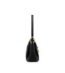 Natural Grain Leather Tara Small Shoulder Bag