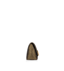 Hammered-Effect Fabric Nobile Mini Bag