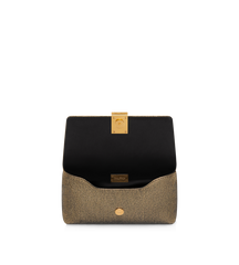 Hammered-Effect Fabric Nobile Mini Bag