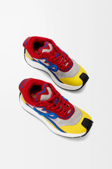 Pogo Sneaker In Technical Knit And Suede