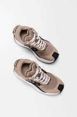 Pogo Sneaker In Technical Knit And Suede