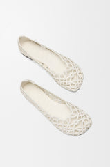 Petal Anagram Ballerina In Lambskin