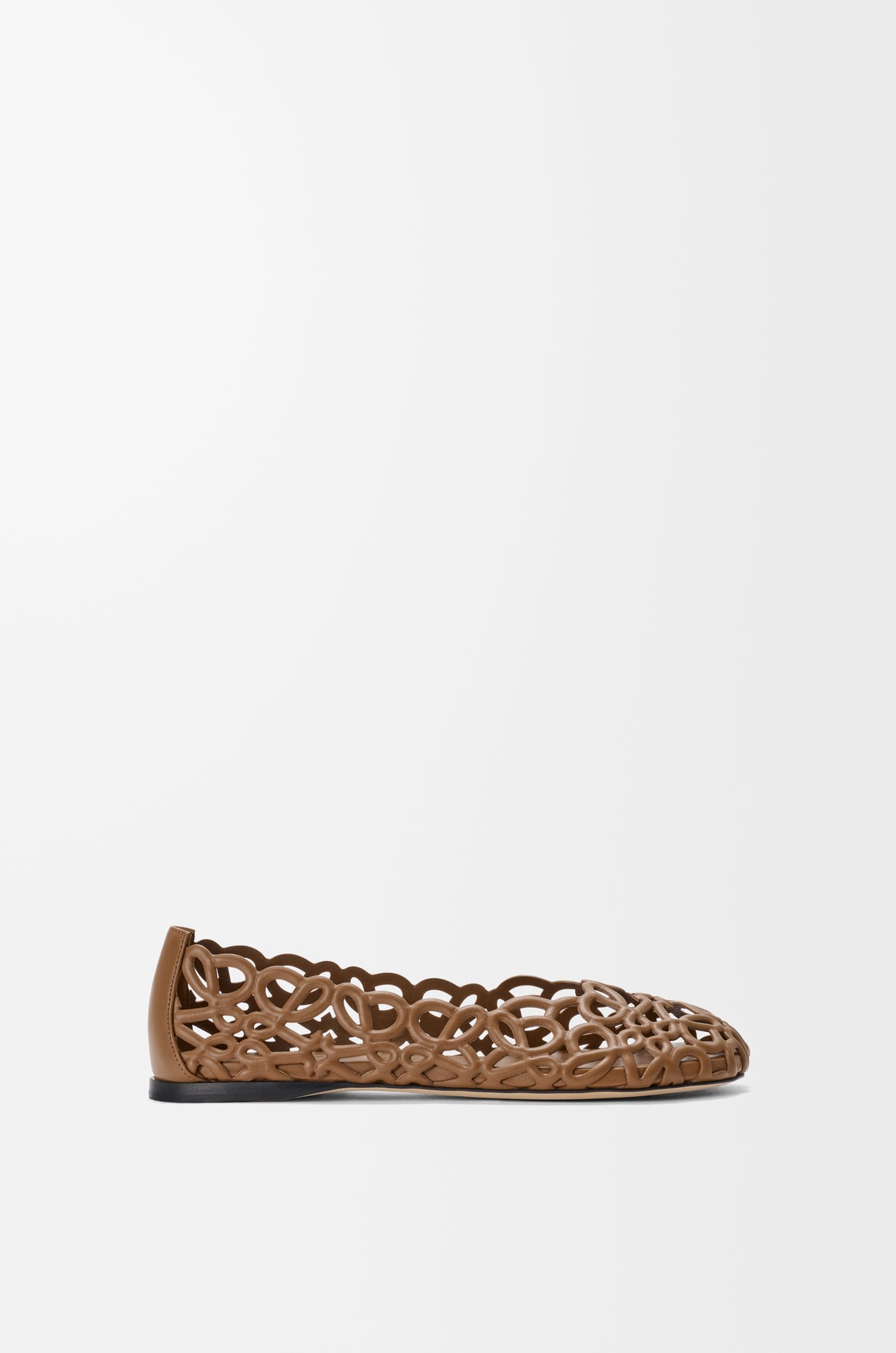 Petal Anagram Ballerina In Lambskin