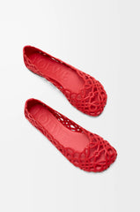 Petal Anagram Ballerina In Lambskin