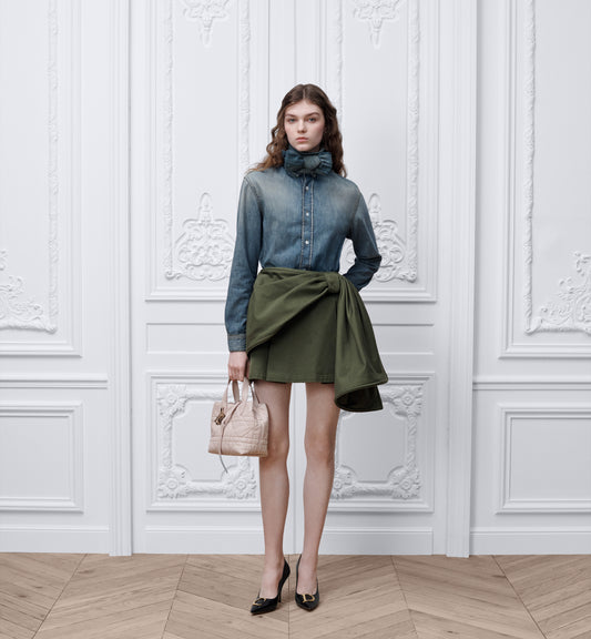 Small Dior Toujours Vertical Tote Bag
