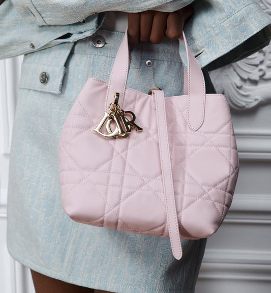 Small Dior Toujours Vertical Tote Bag