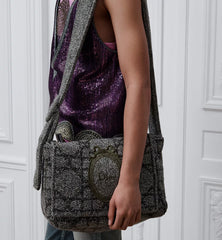 Medium Dior Médaillon Messenger Flap Bag