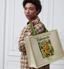 Large Dior Book Tote
