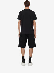 Men's Hybrid Denim Shorts in Black