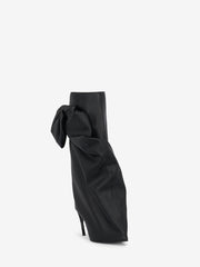 Women's Armadillo Bow Boot in Black