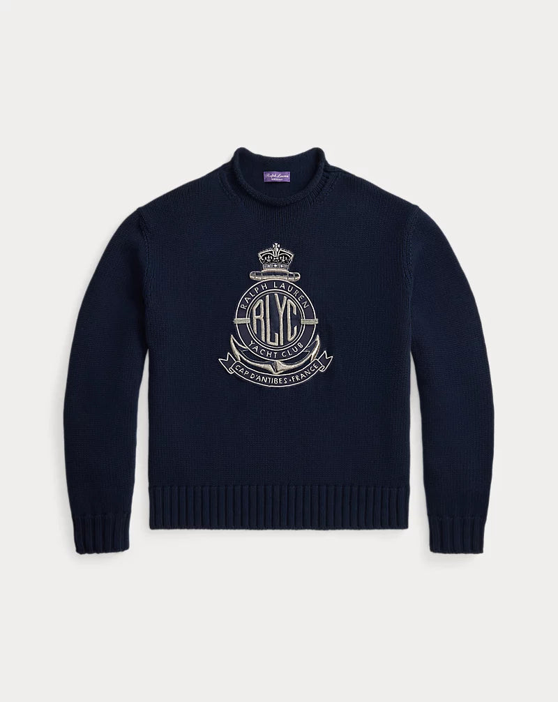 Relaxed Fit Bullion Cotton Jumper