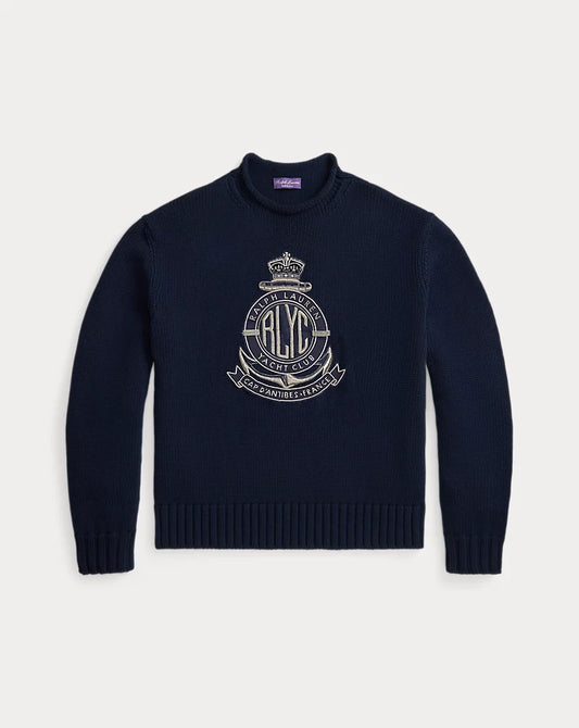 Relaxed Fit Bullion Cotton Jumper