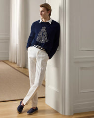 Relaxed Fit Bullion Cotton Jumper