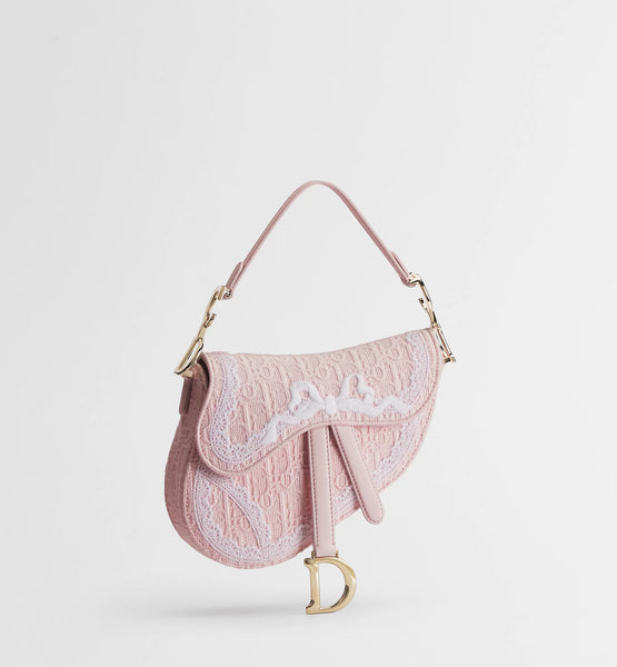 Dior モノグラムショルダーバッグ Dioramour Small Saddle Bag with Strap – Lux Afrique Boutique