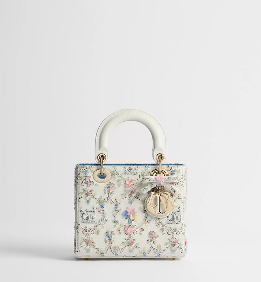 Dioriviera Small Lady Dior Bag With Strap