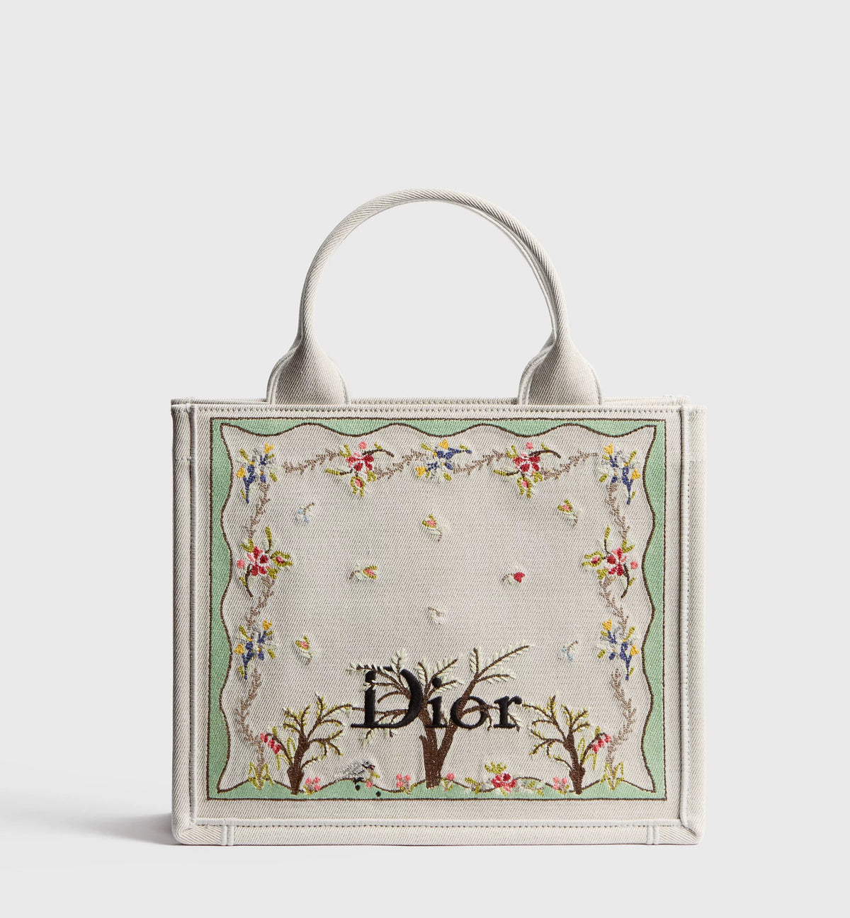 Dioramour Small Dior Book Tote with Strap