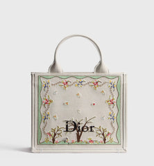 Dioramour Small Dior Book Tote with Strap