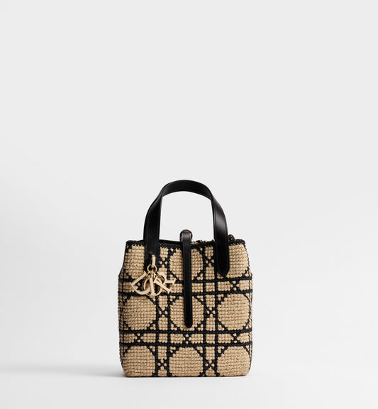 Small Dior Toujours Vertical Tote Bag